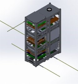 O nanossatélite deverá utilizar a mesma plataforma que o ITASAT-1