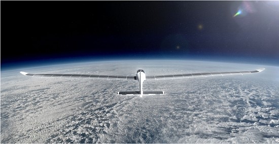 O SolarStratos voará a uma altitude três vezes maior que o Monte Everest. [Imagem: SolarStratos/Divulgação]