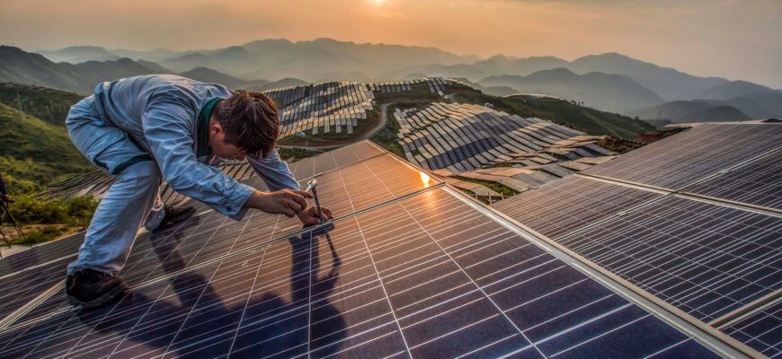 energia solar - mina de carvão